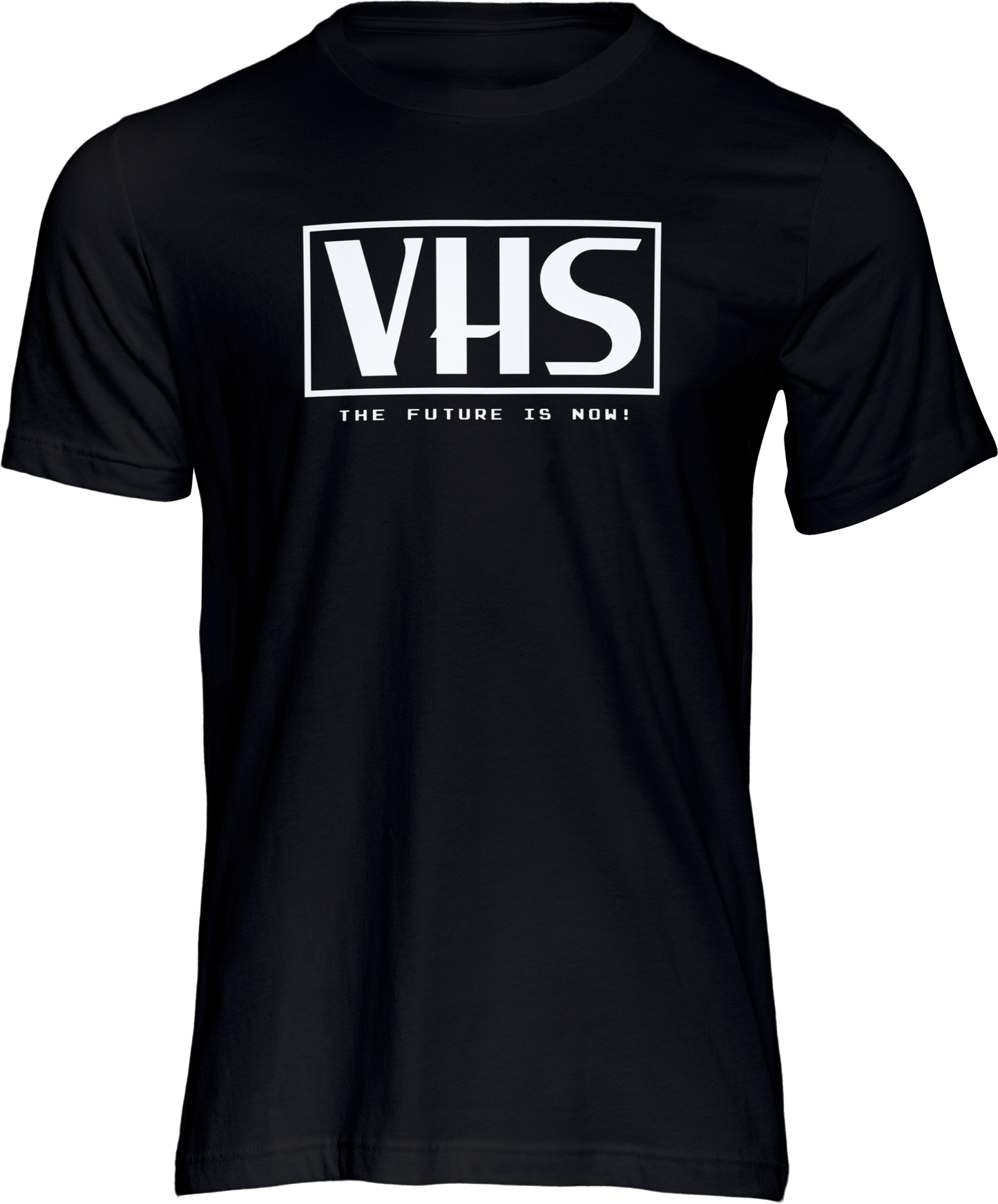 VHS - THE FUTURE IS NOW! - Short Sleeve T-shirt Black