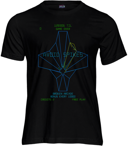 Broken Arcade Avoid The Spikes Short Sleeve T-shirt