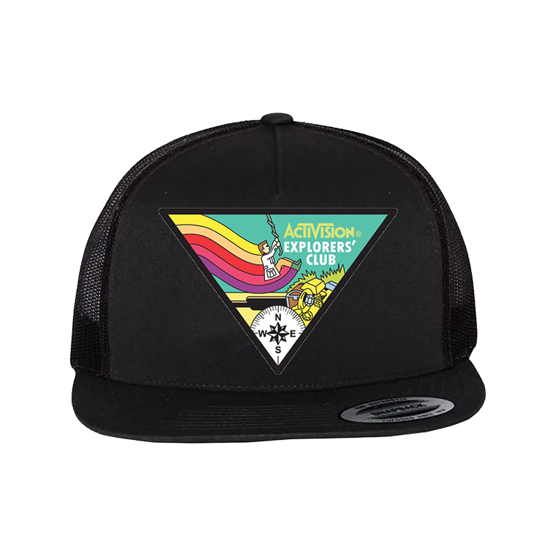 Pitfall Patch Flat Bill Hat