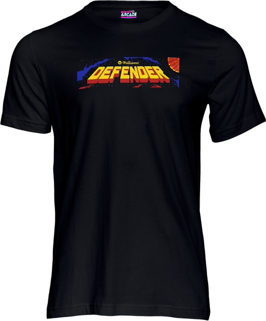 Defender Artwork Short Sleeve T-shirt Black