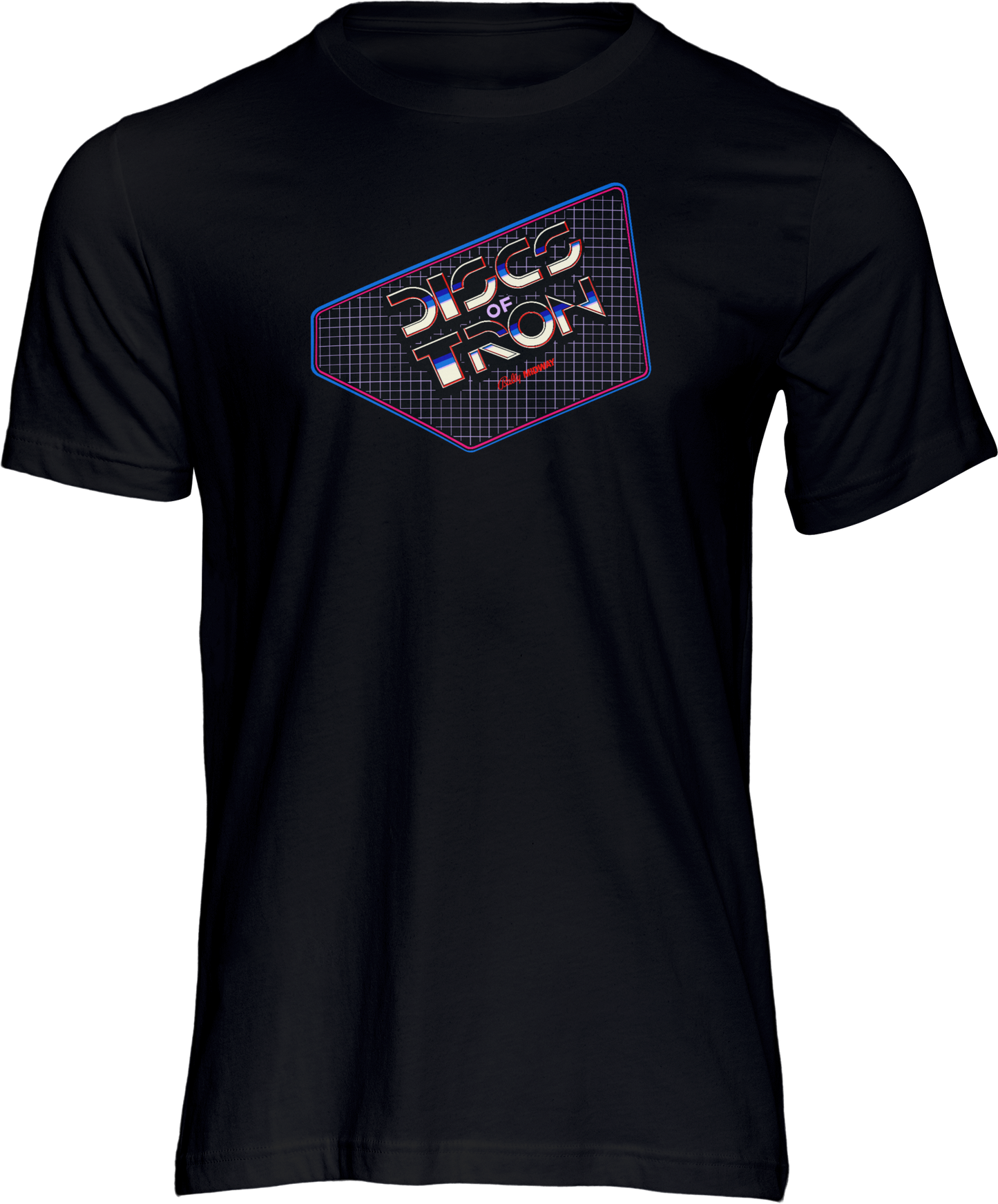 Discs of Tron Short Sleeve T-shirt Black