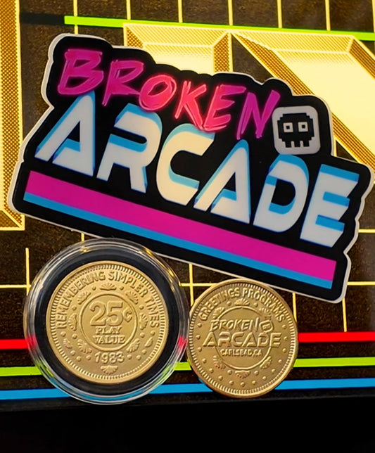Broken Arcade Collectible Arcade Token Set