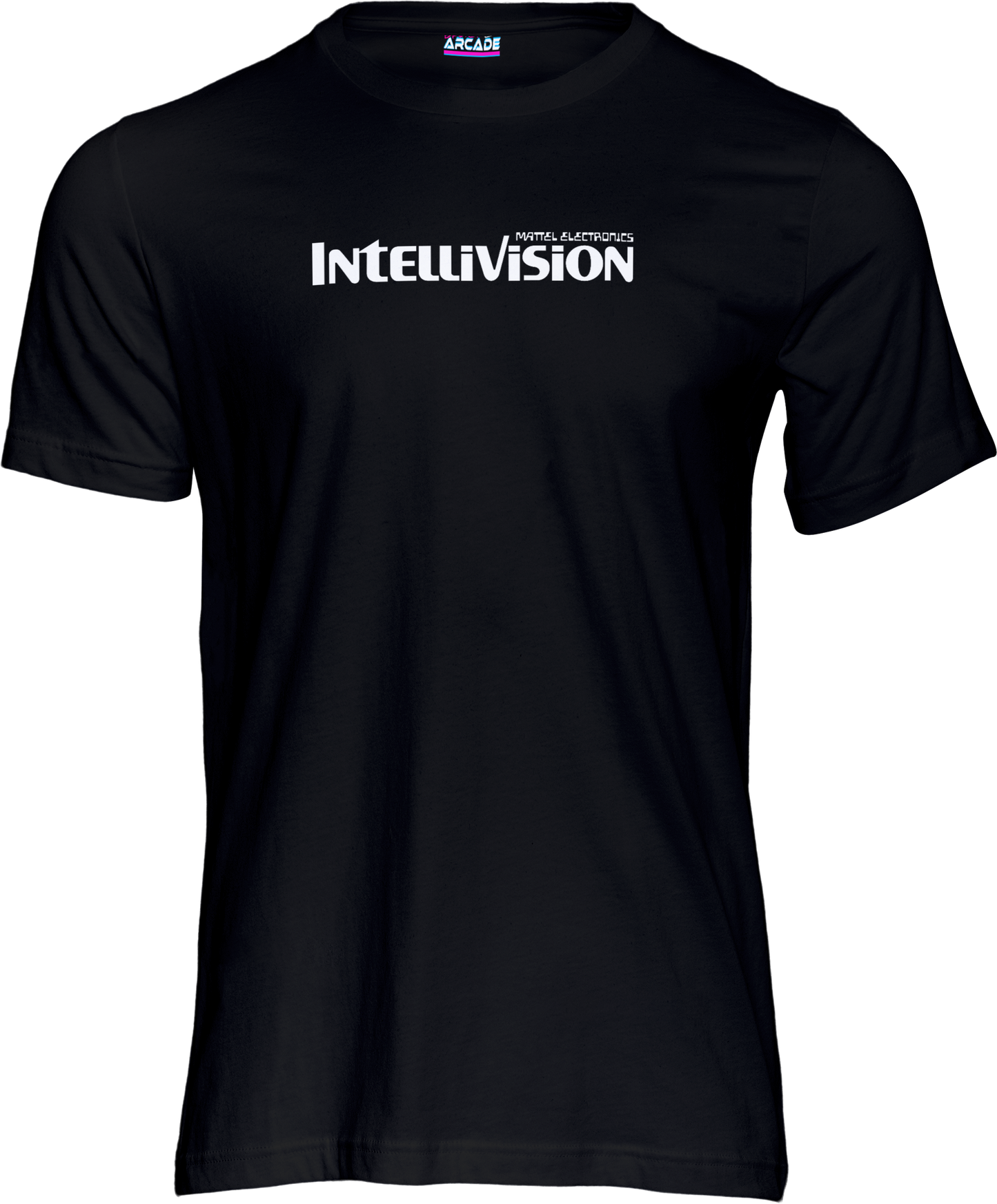 Intellivision Console Logo Short Sleeve T-shirt Black