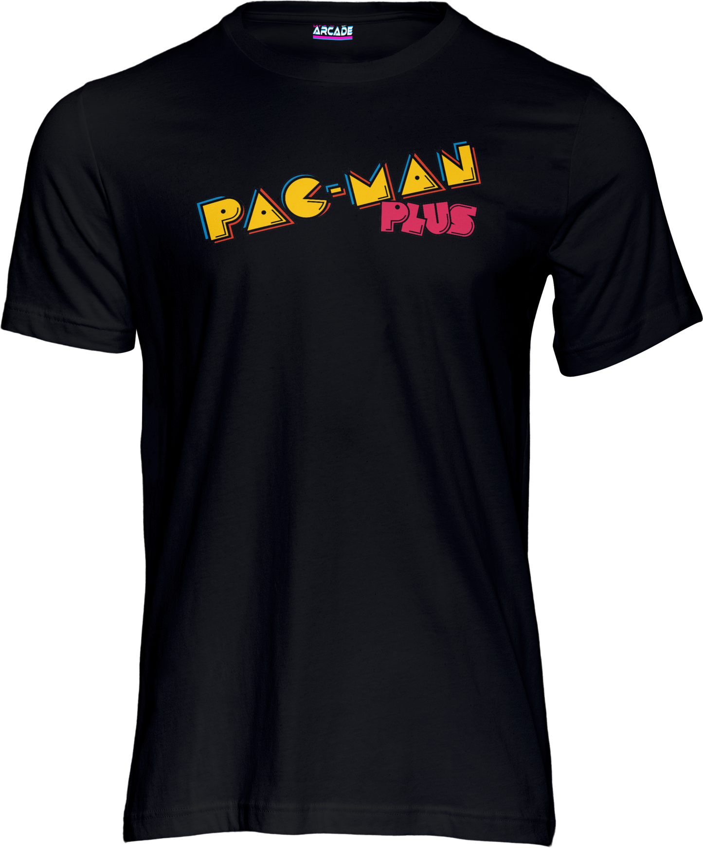 Pac-Man PLUS Logo Short Sleeve T-shirt