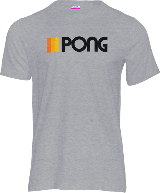 PONG Logo Short Sleeve T-shirt Sport Grey