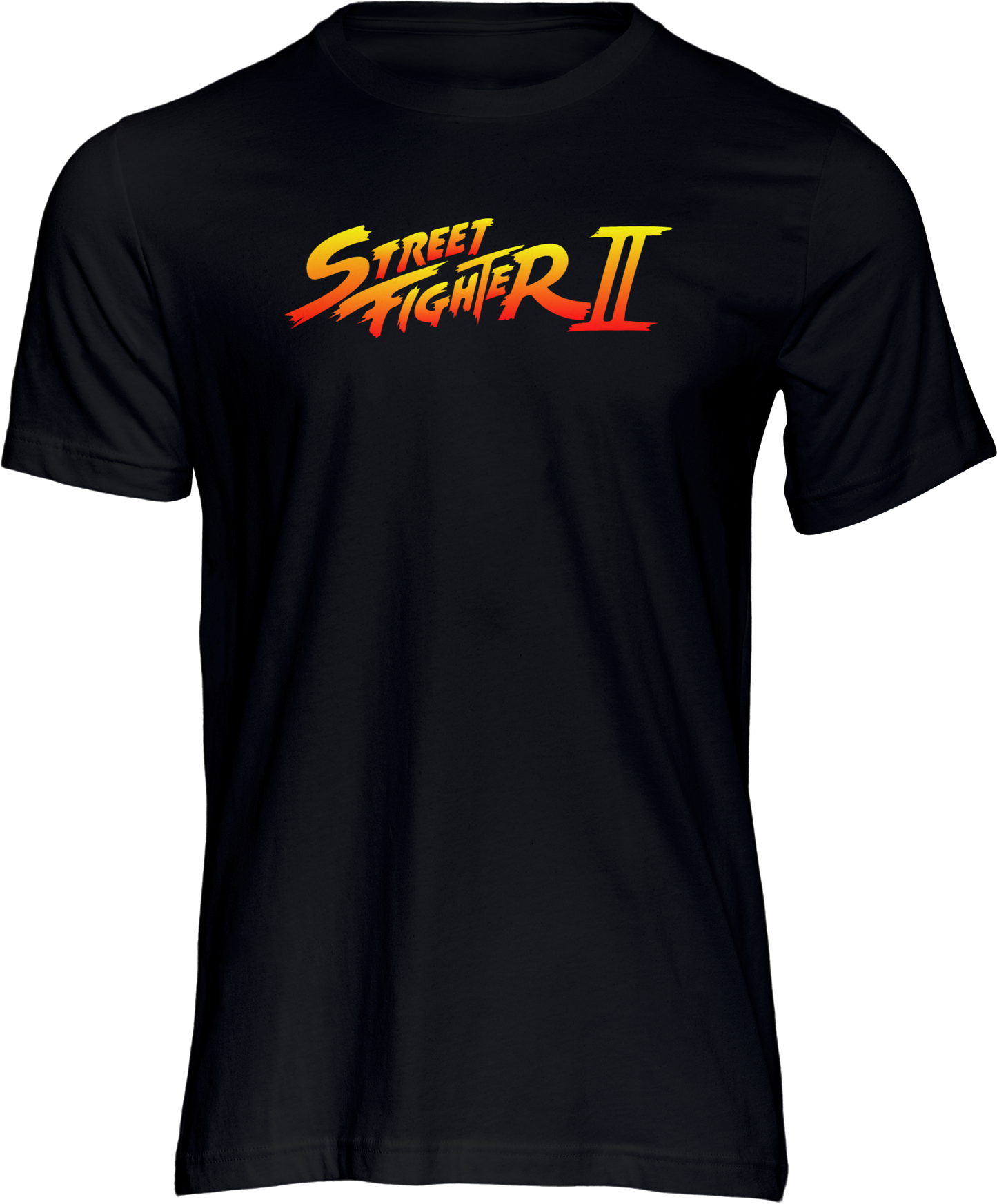 Street Fighter II Arcade Short Sleeve T-shirt Black